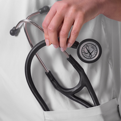 Littmann Cardiology IV satinato nero flessibile