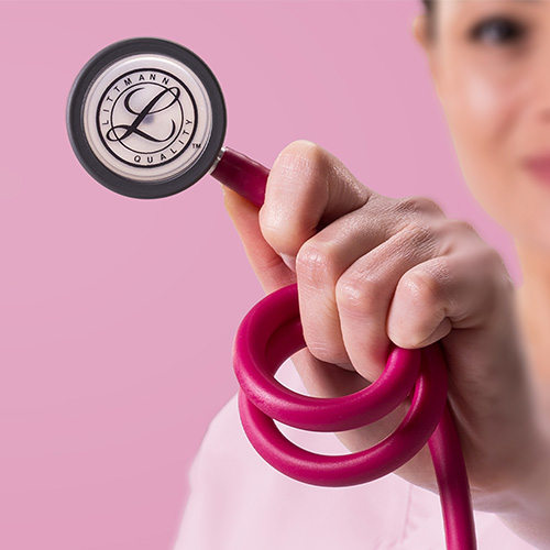Littmann satinato lampone dettaglio